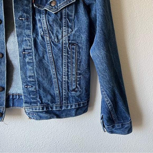 Levi's Indigo Denim Jacket - Picture 4 of 11